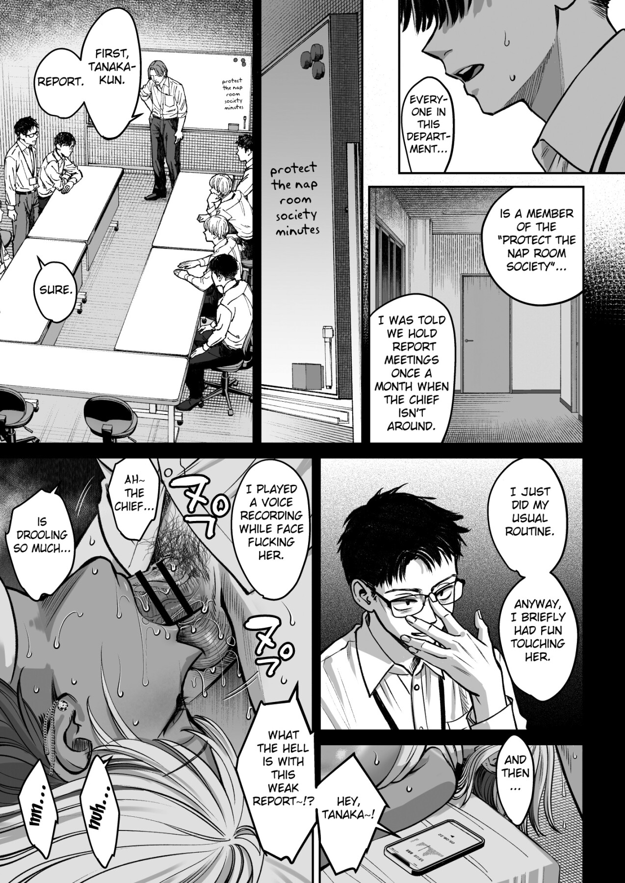 Hentai Manga Comic-The story of how the nap room at a company turned into a sex room-Read-46